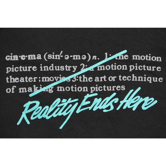 80s Vintage USCinema Definition Sweater M - Picture 4 of 5